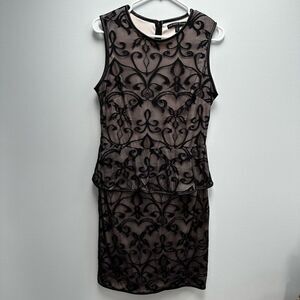 Fifth & Park Black Lace Dress, Size 10